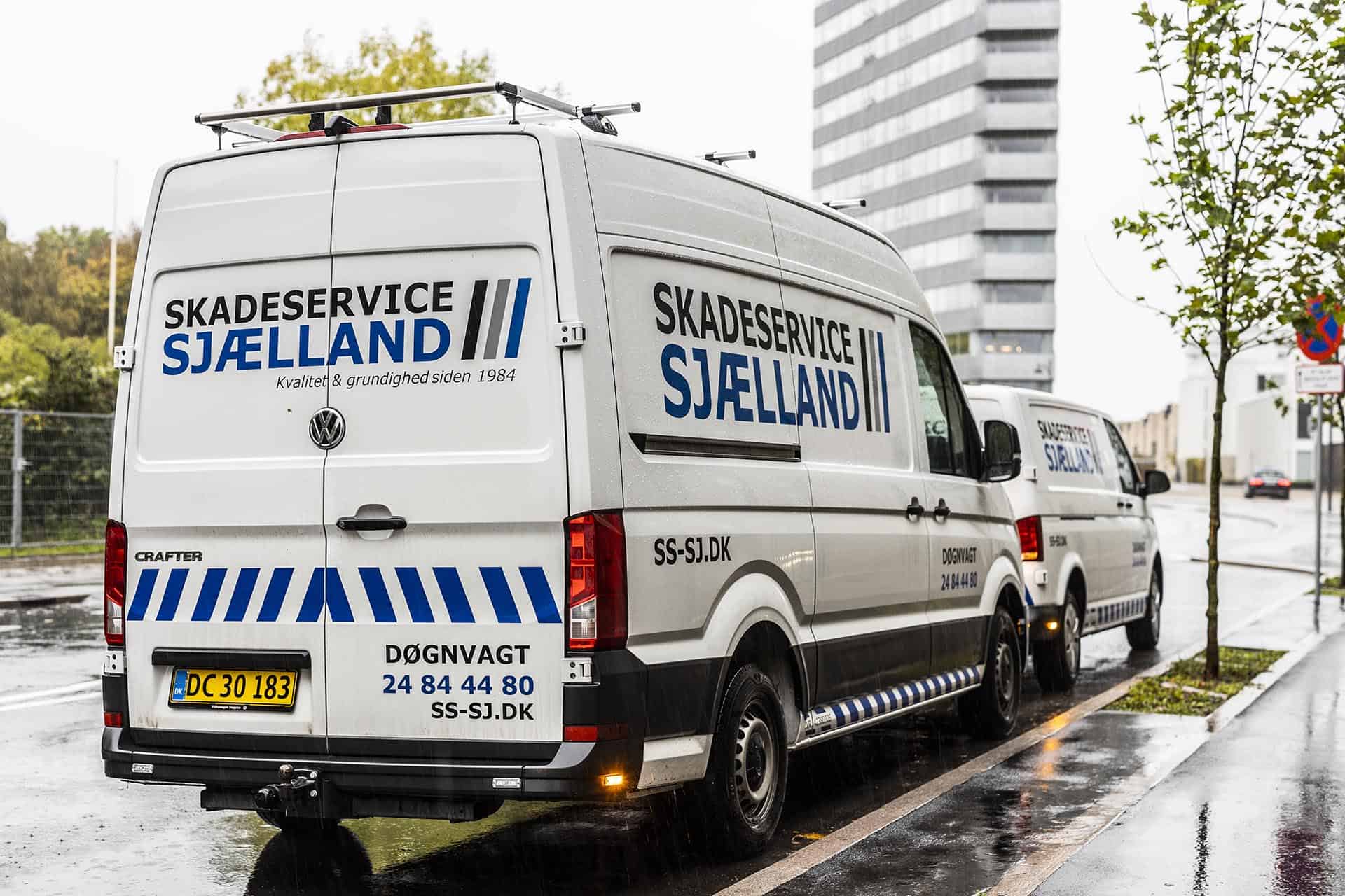 Professionel skadeservice i København og på Sjælland.